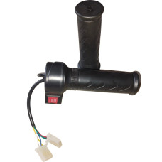 THROTTLE SET (  1/2/3 BUTTON  ) FOR E-BIKE , ELECTRIC SCOOTER & OTHER ELECTRIC VEHICLE. 36V / 48V / 60V / 72V