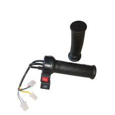 THROTTLE SET (  1/2/3 , PUSH BUTTON  ) FOR E-BIKE , ELECTRIC SCOOTER & OTHER ELECTRIC VEHICLE. 36V / 48V / 60V / 72V